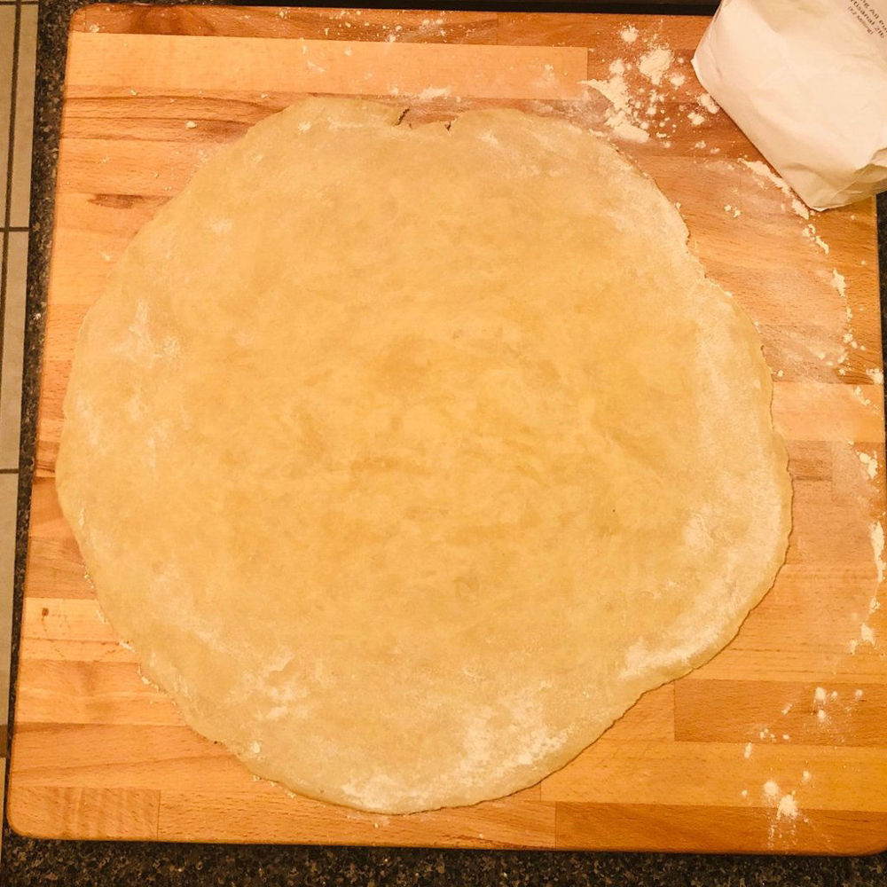 Rolled Out Galette Dough